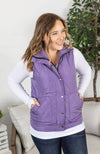 Remy Vest In Bright Purple