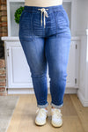 Judy Blue Pull On Joggers With Draw String