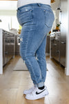 Judy Blue Feeling You TALL Skinny Destroyed Jeans