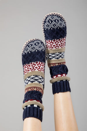 Loyalty Nordic Pattern Slipper Socks