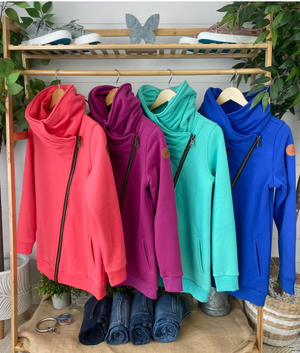 MM Classic Full Zip Cowl Sweatshirt (Multiple Colors)