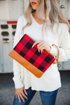 You Had Me At Plaid in Red and Black