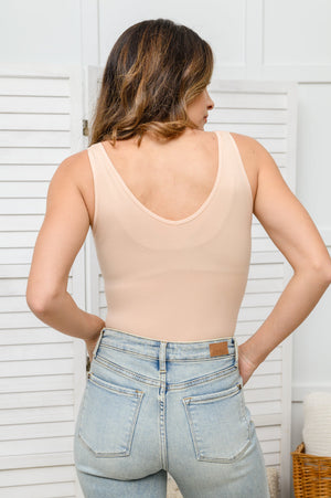 The Basics Seamless Bodysuit in Nude