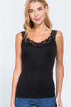 **Deal of the Day** Wait for Me Lace Tank Top (Multiple Colors)