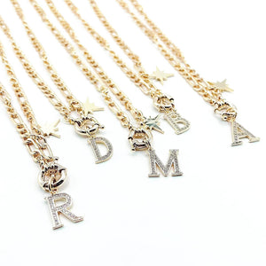 Treasure Jewels Initial Letter Necklace