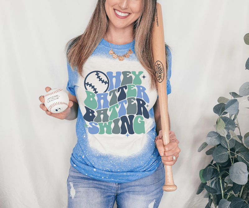 PREORDER: Hey Batter Swing Baseball Tee