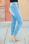 KanCan Lean Back Light Wash Distressed Skinny Jeans (SALE)
