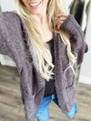 Consider It Done Cardigan in Charcoal