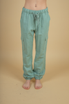 All I Want Paper Bag Joggers in Sage