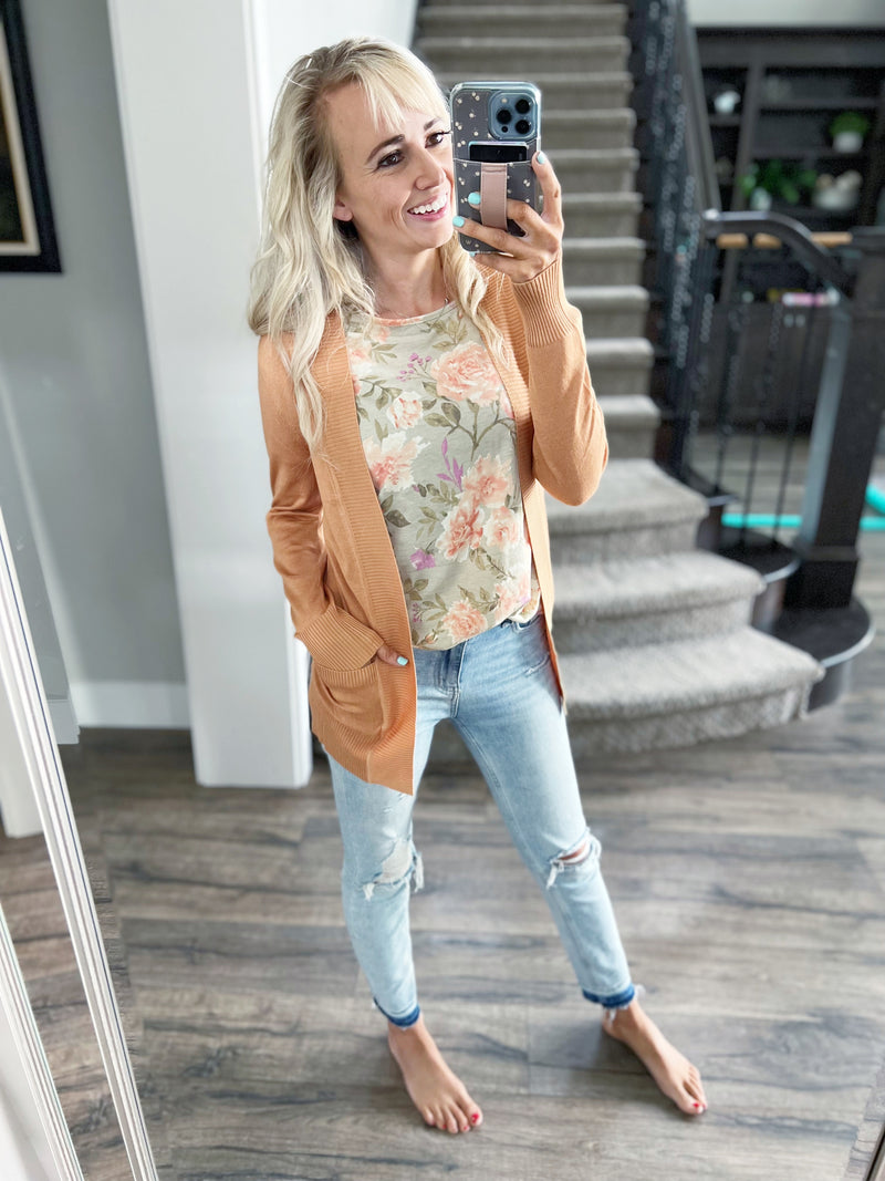 Everyday Cardigan in Honeycomb