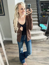 Cute As a Button Long Sleeve Snap Cardigans (Fall/Winter Colors)