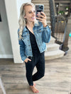 Call Me Up Jumpsuit in Black