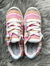 Canvas Sneakers in Multi Pink (SALE)