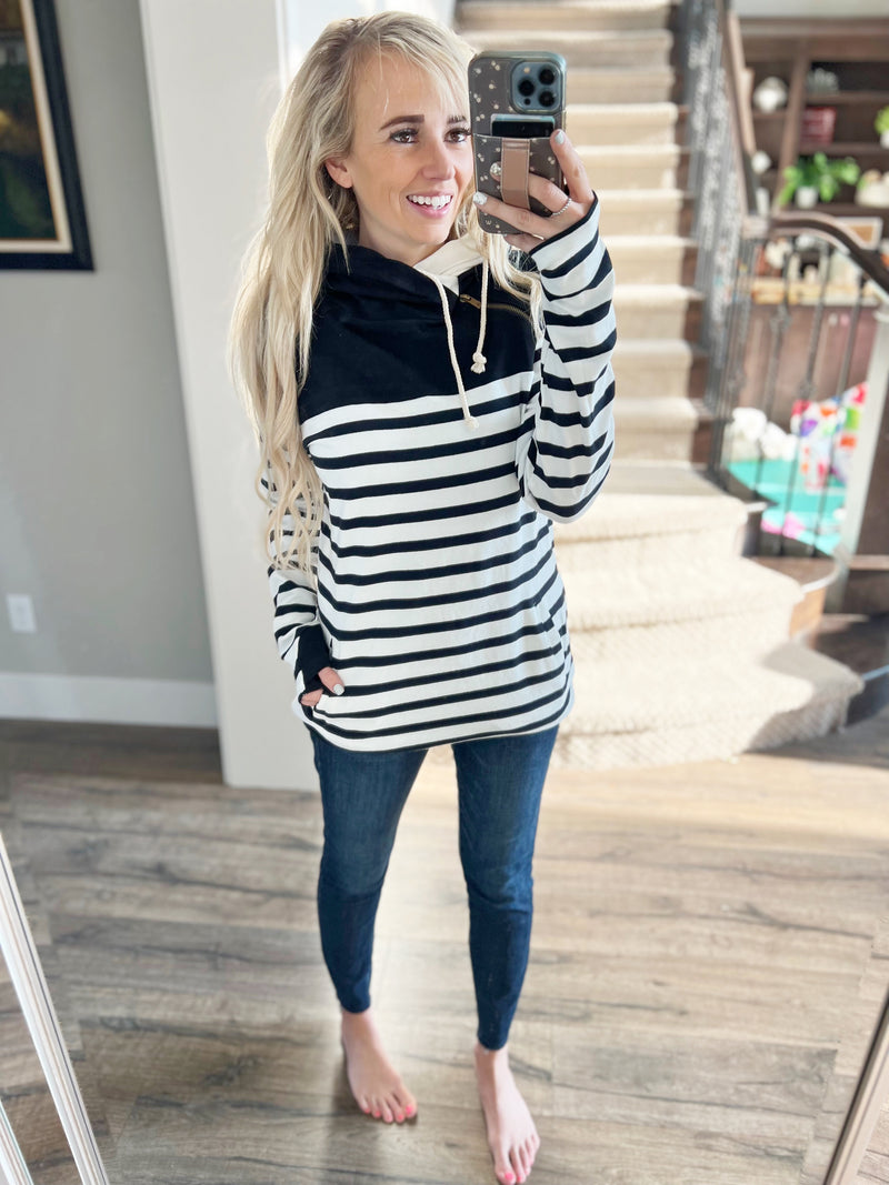 Ampersand Ave Starlight Night DoubleHood Sweatshirt