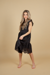 Being Real Eyelet Dress in Black