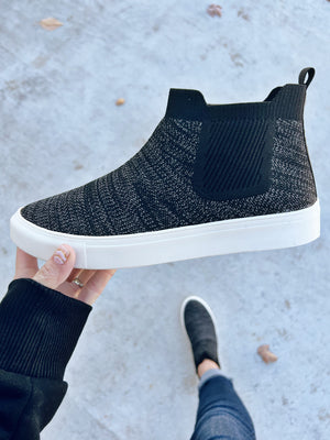 Very G Trading Places Sneaker Bootie in Black