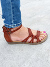 Blowfish Only Get So Far Sandals in Brown