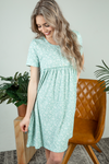The Best Thing Floral Dress in Mint (SALE)