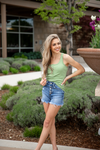 Mono B Coming on In Ribbed Tank Top (Multiple Colors) (SALE)