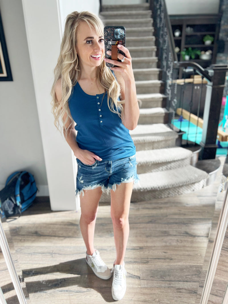 Sisterhood Henley Style Tank (Multiple Colors)