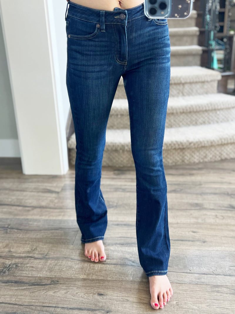 KanCan Run To You Dark Wash Bootcut Jeans