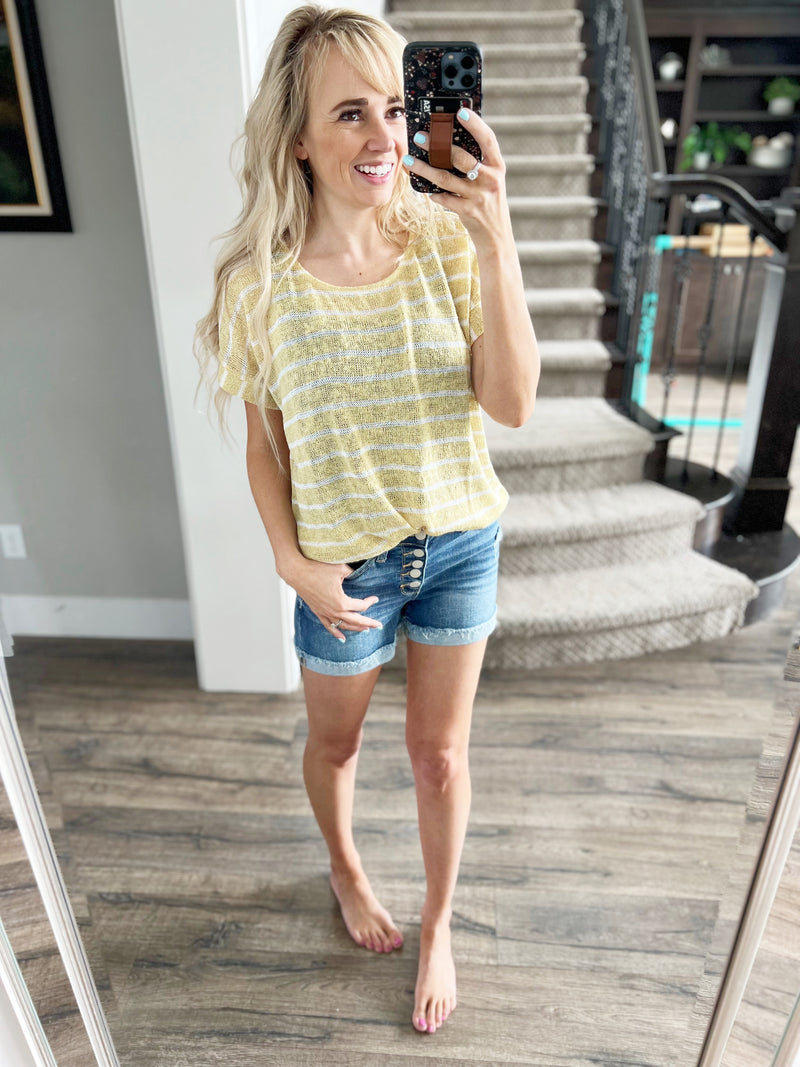 Simply Sweet Striped Top