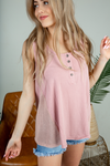The One For Me Tank Top in Mauve