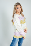 Good To Be Me Striped Sweater (SALE)