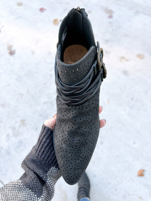 Blowfish Make Time For Me Booties in Black