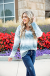 I Want More Ombre Knit Sweater in Charcoal (SALE)
