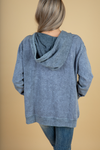 Holding You Back Hoodie in Denim (SALE)