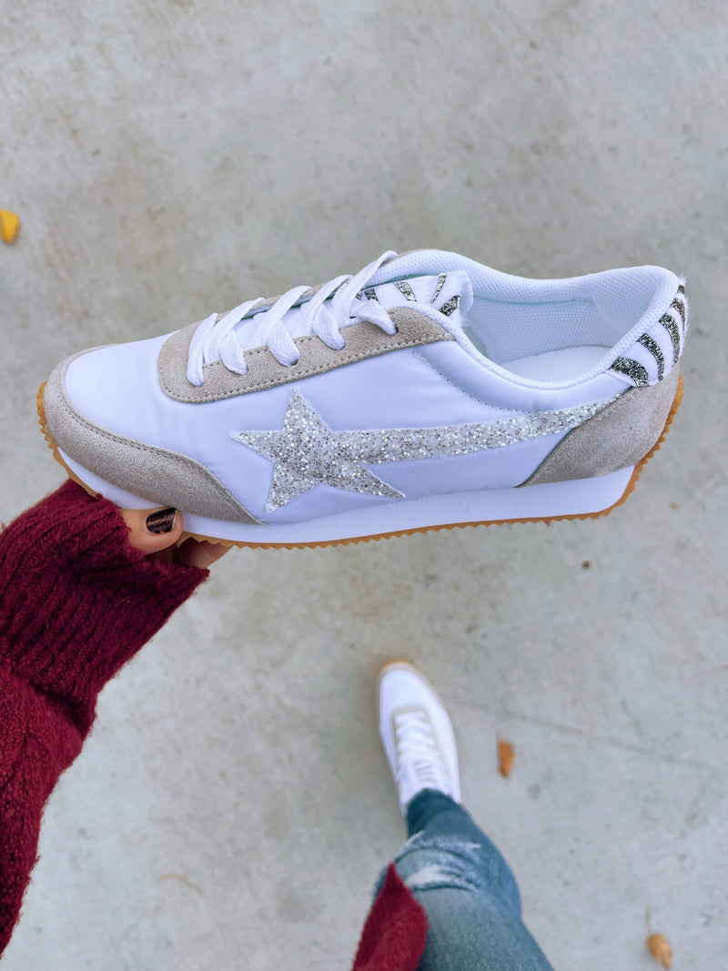 Very G Step Right Up Sneakers in White