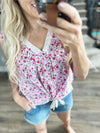 Something to Believe Floral Top (SALE)