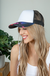 Palm Beach Baseball Cap in Sunset