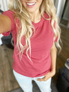 **Deal of the Day** Totally Fine Short Sleeve Top (Multiple Colors)