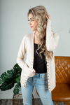 Cute As a Button Snap Cardigan (Soft Colors)