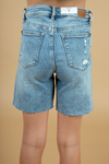 Judy Blue When You Lie Distressed Shorts