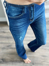 KanCan Play All Day Dark Wash Flare Jeans