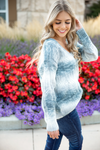 I Want More Ombre Knit Sweater in Charcoal (SALE)