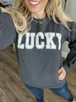 Your Lucky Crew Neck Pullover