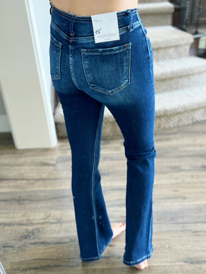 KanCan Play All Day Dark Wash Flare Jeans