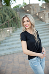 Look at It V-Neck Tee (Multiple Colors) (SALE)