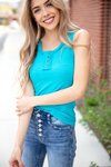 Could Say Ribbed Tank Top (Multiple Colors) (SALE)
