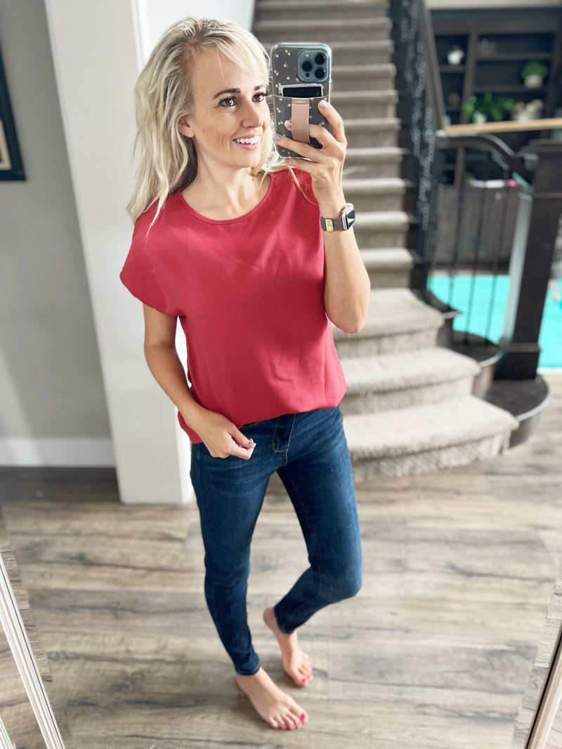 Always On The Go Top (Multiple Colors)