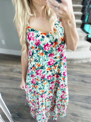 Click Click Bloom Floral Maxi Dress