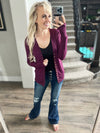 Cute As a Button Long Sleeve Snap Cardigans (Fall/Winter Colors)