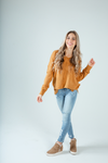 Take It Pullover Sweater in Maple (SALE)