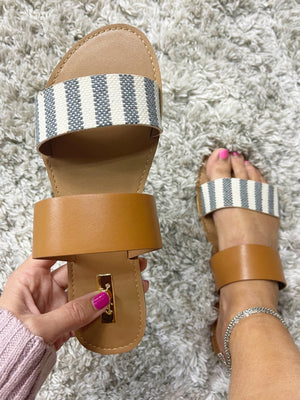 Just Be Happy Sandals (SALE)