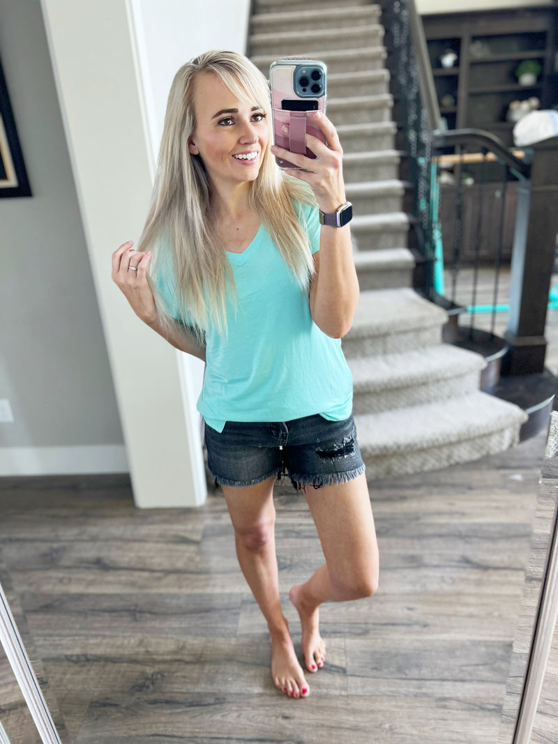 Look at It V-Neck Tee (Multiple Colors) (SALE)
