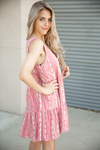 Seen Too Much Paisley Dress in Mauve (SALE)